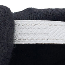 Load image into Gallery viewer, HERMES Carrousel Belt Size 75 Beige Dweimar/White Swift Leather Epsom
