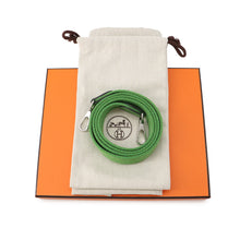 将图像加载到图库查看器中，HERMES Evelyne Long Vert Yucca Taurillon Clemence
