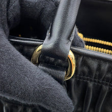 Load image into Gallery viewer, PRADA Gathered 2WAY Handbag Black1BA173_2B25_F0002 Nappa Goful
