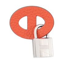 Load image into Gallery viewer, HERMES Petit H Maillon Enchaîné Orange/Purple Calf Leather

