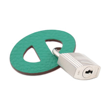 将图像加载到图库查看器中，HERMES Petit H Maillon Enchaîné Green/Orange Calf Leather
