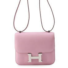 将图像加载到图库查看器中，HERMES Constance 3 Mauve Sylvestre Epsom Size Mini
