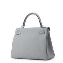 将图像加载到图库查看器中，HERMES Kelly Retourne Green Pantan Togo Leather Size 28
