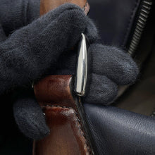 Load image into Gallery viewer, Berluti Boston Jour Off Gray/Brown Venice Gloria Calf Leather Size MM
