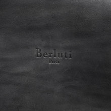 Load image into Gallery viewer, Berluti Boston Jour Off Gray/Brown Venice Gloria Calf Leather Size MM
