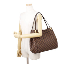 将图像加载到图库查看器中，LOUIS VUITTON Marylebone BrownN41214 Damier Ebene Canvas Size GM
