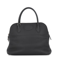 HERMES Bolide Black Taurillon Clemence Size 31