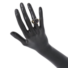 Load image into Gallery viewer, Pomellato Griffheart Garnet Ring Size Approximately 8th 18K Yellow Gold
