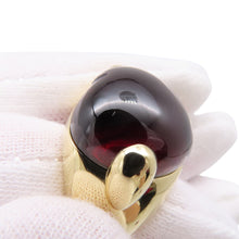 Load image into Gallery viewer, Pomellato Griffheart Garnet Ring Size Approximately 8th 18K Yellow Gold
