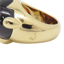 Load image into Gallery viewer, Pomellato Griffheart Garnet Ring Size Approximately 8th 18K Yellow Gold
