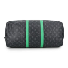 Load image into Gallery viewer, LOUIS VUITTON Keepall・ Bandouliere Noir/BambooGreenM26434 Monogram Eclipse Size 50
