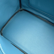 将图像加载到图库查看器中，HERMES Birkin Blue Jean Epsom Size 30
