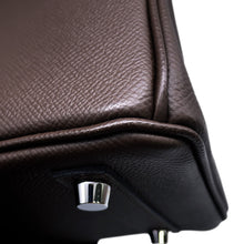 Load image into Gallery viewer, HERMES Birkin tricolor Ecorce/Black/Etoupe Epsom Size 25
