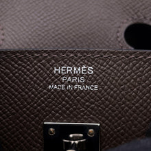 Load image into Gallery viewer, HERMES Birkin tricolor Ecorce/Black/Etoupe Epsom Size 25
