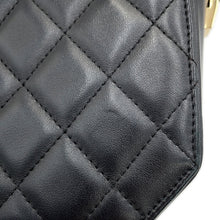 Load image into Gallery viewer, CHANEL Octagon CC Logo Chain Shoulder Bag Black Lambskin
