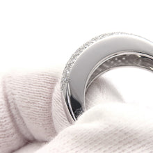 Load image into Gallery viewer, Van Cleef &amp; Arpels Evolution Pave Diamond Ring Size 60/#20 18K White Gold
