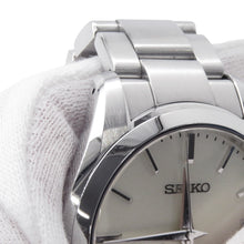将图像加载到图库查看器中，SEIKO Grand SEIKO Power Reserve Date Spring Drive W39mm Stainless Steel Silver DialSBGA083
