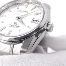 将图像加载到图库查看器中，SEIKO Grand SEIKO mechanical W37mm Stainless Steel Silver DialSBGR001
