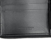 Load image into Gallery viewer, Bottega Veneta Maxi INTRECCIATO Cassette Slim Zip-Around Wallet Black708612VBWD28803 Lambskin
