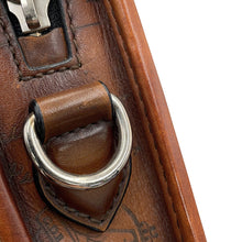 Load image into Gallery viewer, Berluti Calligraphy Jules Gulliver 2-Way Handbag Brown Leather
