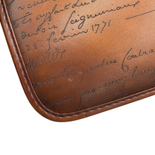 Load image into Gallery viewer, Berluti Calligraphy Jules Gulliver 2-Way Handbag Brown Leather
