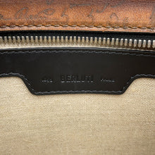 Load image into Gallery viewer, Berluti Calligraphy Jules Gulliver 2-Way Handbag Brown Leather
