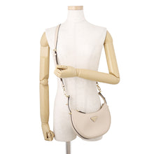 Load image into Gallery viewer, PRADA Arkhe 2WAY Shoulder Bag Beige1BC194_ASK_F03MV_V_OOO Leather Size Small

