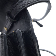 将图像加载到图库查看器中，PRADA Shoulder wallet Black1M1361 Saffiano LeatherLeather
