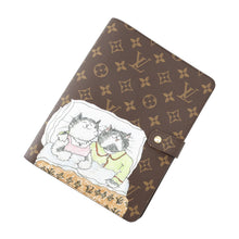 Load image into Gallery viewer, LOUIS VUITTON Agenda Cover Bureau Grace Coddington Collaboration BrownGI1395 Monogram Size MM
