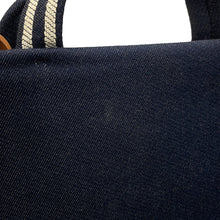 Load image into Gallery viewer, CHANEL CC Logo Tote Bag NavyA92240 Denim Leather
