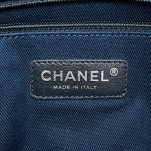 Load image into Gallery viewer, CHANEL CC Logo Tote Bag NavyA92240 Denim Leather
