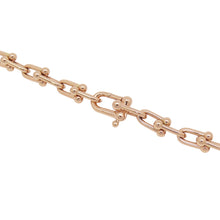 Load image into Gallery viewer, TIFFANY&amp;Co. HardWear Small Link Necklace Size Small70353164 18K Pink Gold
