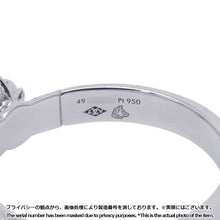 Load image into Gallery viewer, LOUIS VUITTON Diamond Solitaire Star Ring Size 49/#9Q9U00F Pt950
