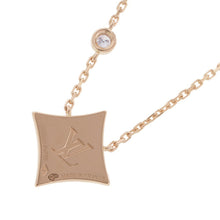 将图像加载到图库查看器中，LOUIS VUITTON Star Blossom BB PendantQ93612 18K Pink Gold
