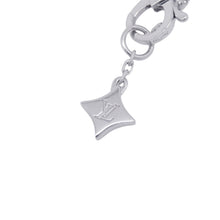 将图像加载到图库查看器中，LOUIS VUITTON LV Diamond Pendant Double RoundQ03000 18K White Gold
