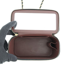 Load image into Gallery viewer, CHANEL Matelasse Vanity ChainShoulder Bag BlackAP1341 Caviar Leather
