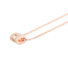 Load image into Gallery viewer, HERMES Pop Ash Necklace Size Mini Marong rasse Lacquer Gold Plated
