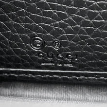 Load image into Gallery viewer, GUCCI Soho Interlocking G Zip Around Long Wallet Cloth Black598187 A7M0G 1000 Leather
