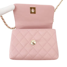 Load image into Gallery viewer, CHANEL Matelasse Coco Handle 2WAYHandbag PinkAP4244 Caviar Leather Size Mini mini
