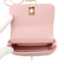 Load image into Gallery viewer, CHANEL Matelasse Coco Handle 2WAYHandbag PinkAP4244 Caviar Leather Size Mini mini
