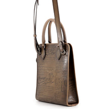 Load image into Gallery viewer, Berluti Premier Jules 2WAY Handbag Khaki Cabascrit Leather
