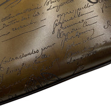 Load image into Gallery viewer, Berluti Premier Jules 2WAY Handbag Khaki Cabascrit Leather

