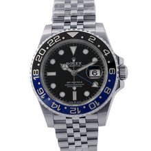 将图像加载到图库查看器中，ROLEX GMT MasterII W40mm Stainless Steel Black Dial126710BLNR
