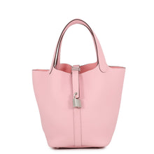 Load image into Gallery viewer, HERMES Picotin Lock Rose Sakura Taurillon Clemence Size PM
