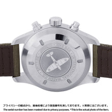Load image into Gallery viewer, IWC Pilot's Watches Chronograph Spitfire W41mm Stainless Steel Fabric Black DialIW387901

