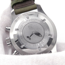 Load image into Gallery viewer, IWC Pilot's Watches Chronograph Spitfire W41mm Stainless Steel Fabric Black DialIW387901
