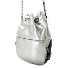 Load image into Gallery viewer, CHANEL Gabriel ChainShoulder Bag SilverA98787 Leather
