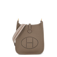 Load image into Gallery viewer, HERMES Evelyne Amazon Short Sangle Caval Etoupe Taurillon Clemence Size TPM
