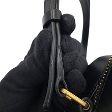 将图像加载到图库查看器中，SAINT LAURENT PARIS Lu Camera Shoulder Bag Brown/Black612542 Suede leather
