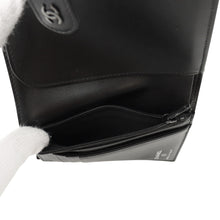 Load image into Gallery viewer, CHANEL Matelasse CC Logo Passport Case BlackAP3824-B15615-94305 Calf Leather
